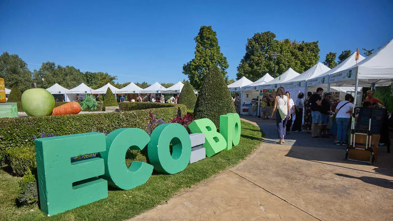 XI edici&oacute;n de la Feria Navarra Ecol&oacute;gica, en el Parque de los Sentidos de No&aacute;in. I&Ntilde;IGO ALZUGARAY