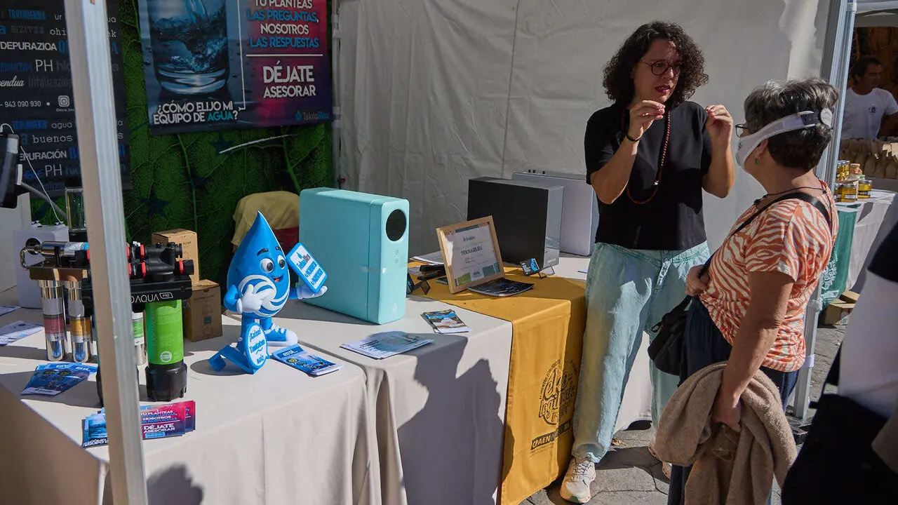 XI edici&oacute;n de la Feria Navarra Ecol&oacute;gica, en el Parque de los Sentidos de No&aacute;in. I&Ntilde;IGO ALZUGARAY