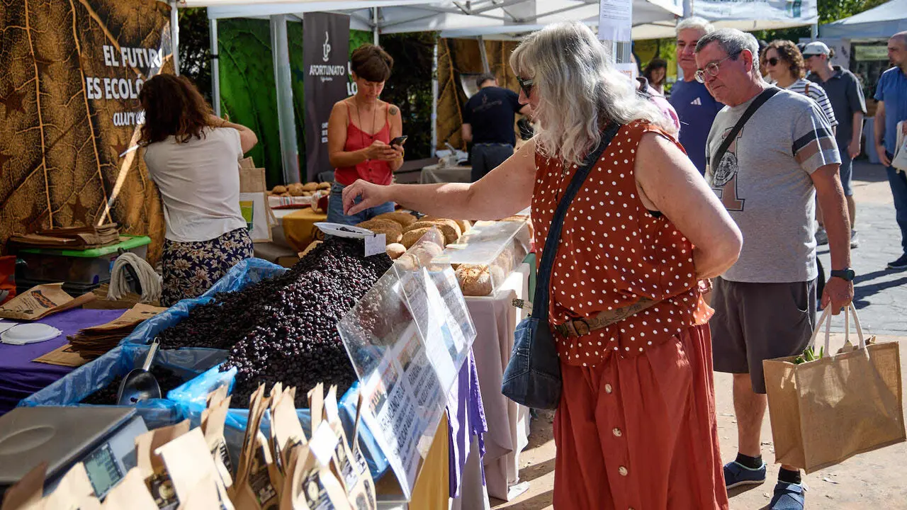 XI edici&oacute;n de la Feria Navarra Ecol&oacute;gica, en el Parque de los Sentidos de No&aacute;in. I&Ntilde;IGO ALZUGARAY