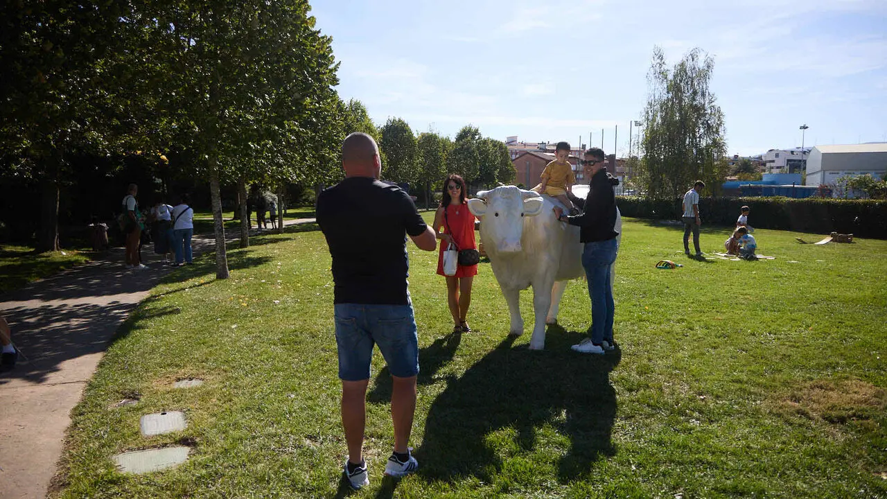 XI edici&oacute;n de la Feria Navarra Ecol&oacute;gica, en el Parque de los Sentidos de No&aacute;in. I&Ntilde;IGO ALZUGARAY