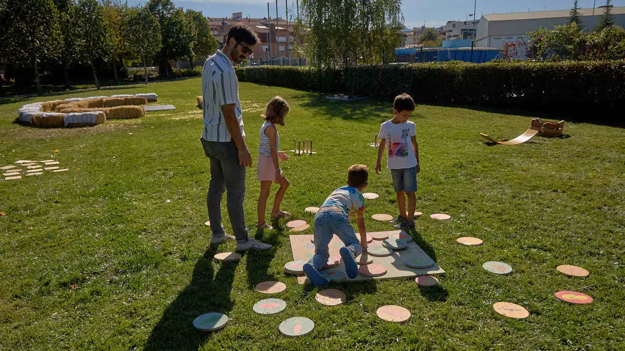 XI edici&oacute;n de la Feria Navarra Ecol&oacute;gica, en el Parque de los Sentidos de No&aacute;in. I&Ntilde;IGO ALZUGARAY