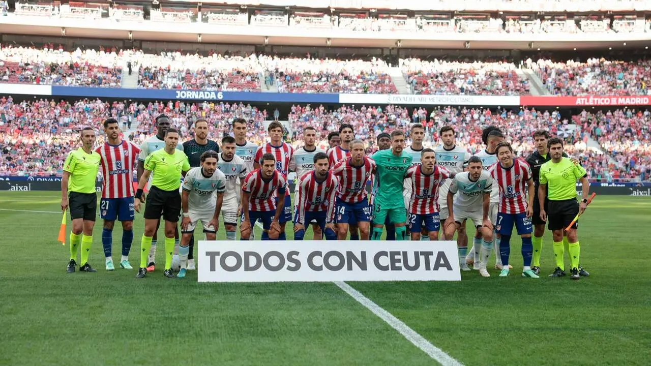Atl&eacute;tico de Madrid vs. Osasuna. EFE / JUANJO MART&Iacute;N