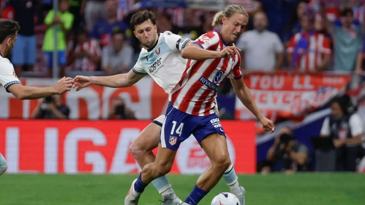 Atl&eacute;tico de Madrid vs. Osasuna. EFE/ Juanjo Mart&iacute;n