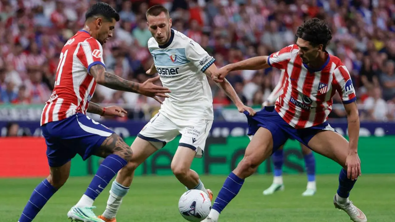 Atl&eacute;tico de Madrid vs. Osasuna. EFE/ Juanjo Mart&iacute;n