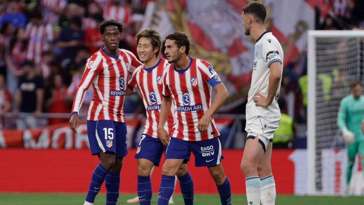 Atl&eacute;tico de Madrid vs. Osasuna. EFE/ Juanjo Mart&iacute;n