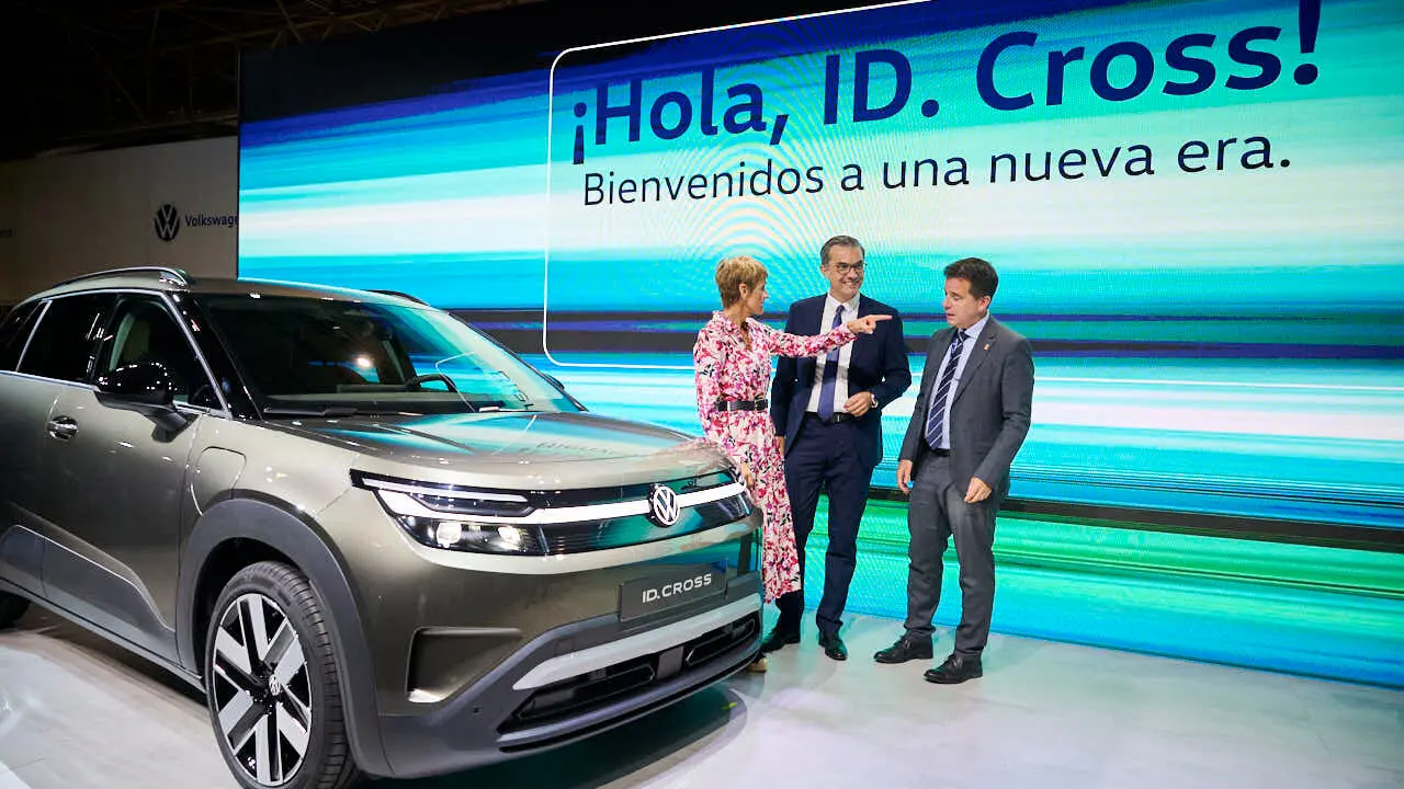 Presentaci&oacute;n del inicio de la producci&oacute;n del Volkswagen ID. Cross en la planta de Pamplona. PABLO LASAOSA