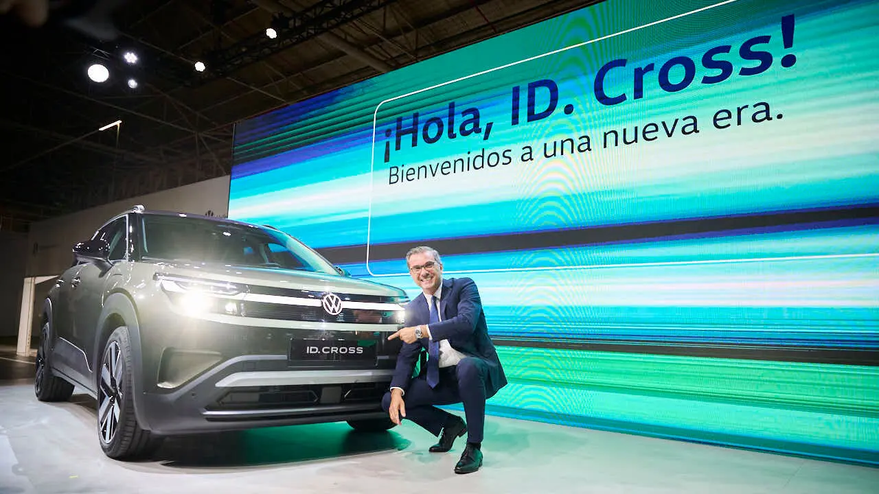 Presentaci&oacute;n del inicio de la producci&oacute;n del Volkswagen ID. Cross en la planta de Pamplona. PABLO LASAOSA