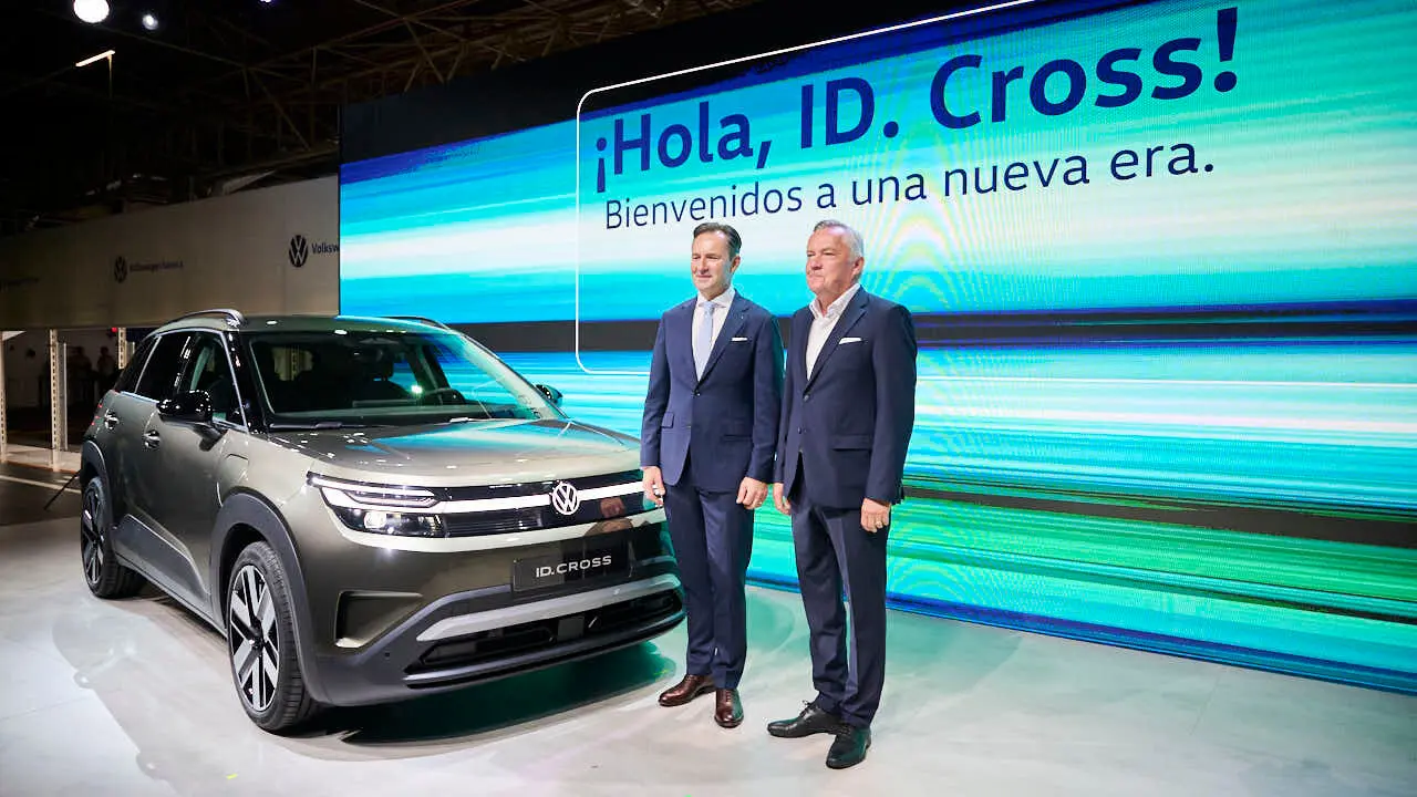 Presentaci&oacute;n del inicio de la producci&oacute;n del Volkswagen ID. Cross en la planta de Pamplona. PABLO LASAOSA