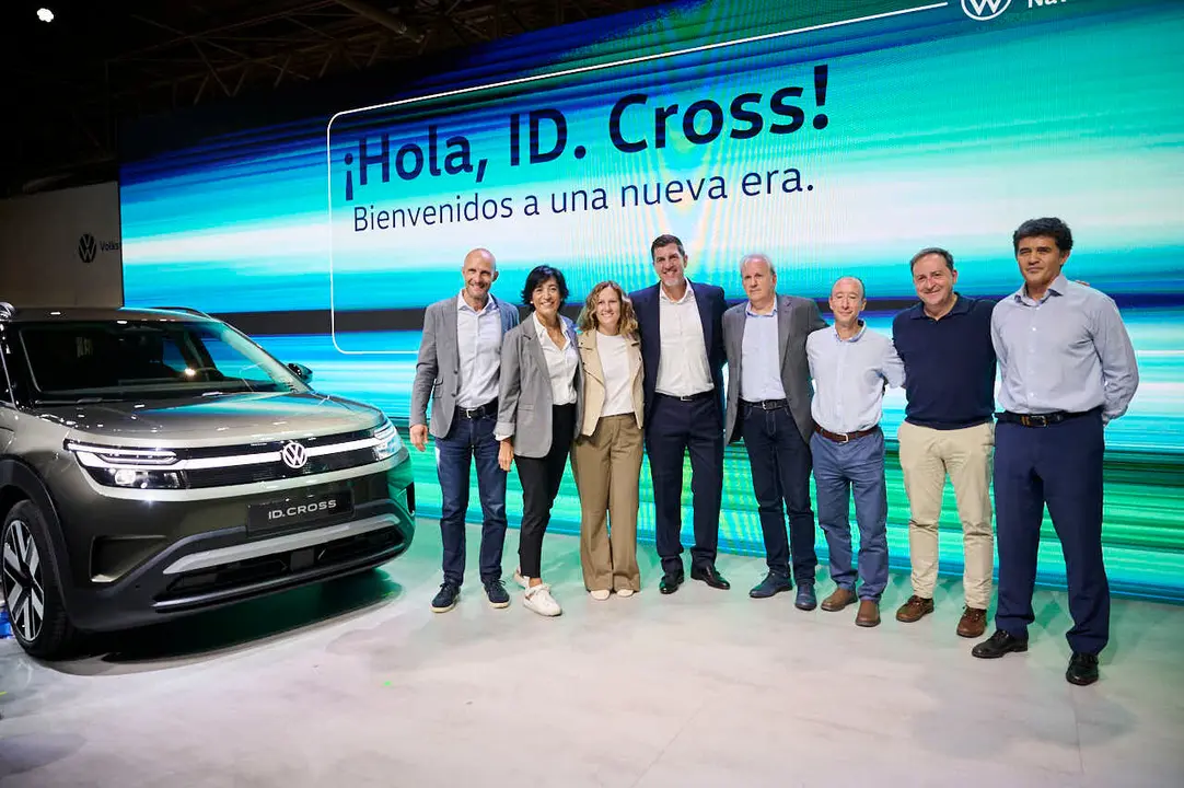 Presentaci&oacute;n del inicio de la producci&oacute;n del Volkswagen ID. Cross en la planta de Pamplona. PABLO LASAOSA