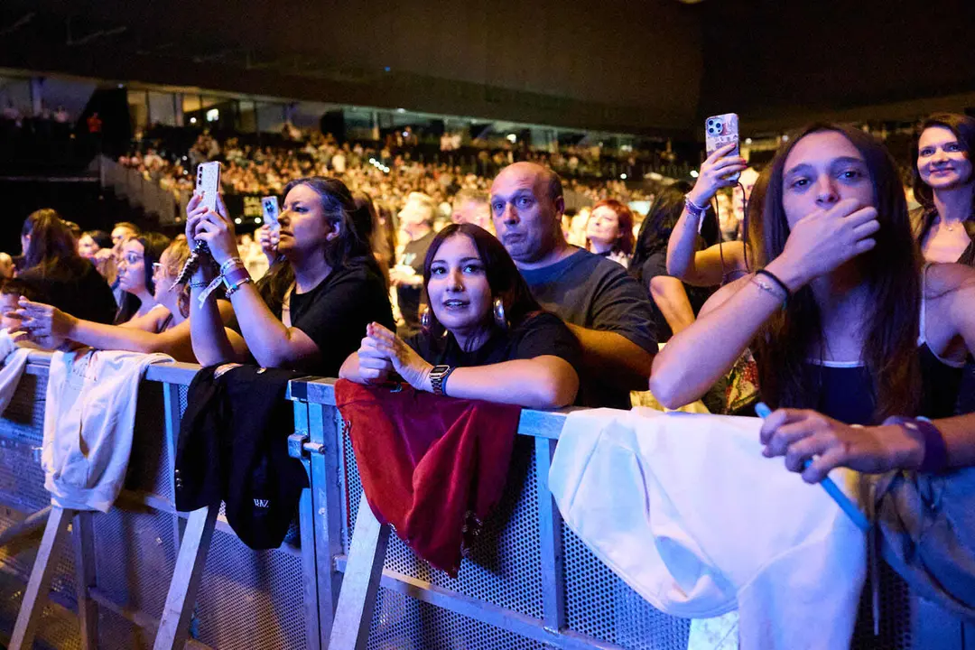Concierto de Camela en el pabell&oacute;n Navarra Arena de Pamplona dentro de su Tour 2026 Camela + de 30. I&Ntilde;IGO ALZUGARAY
