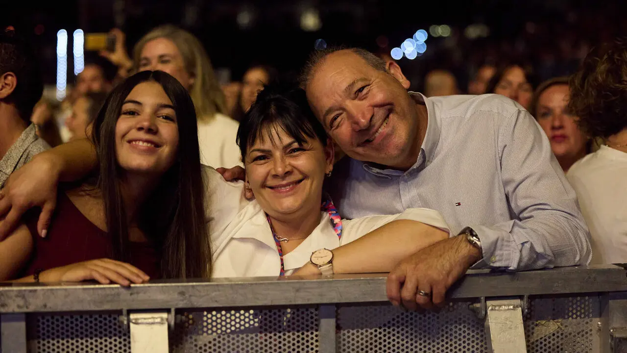Concierto de Camela en el pabell&oacute;n Navarra Arena de Pamplona dentro de su Tour 2026 Camela + de 30. I&Ntilde;IGO ALZUGARAY