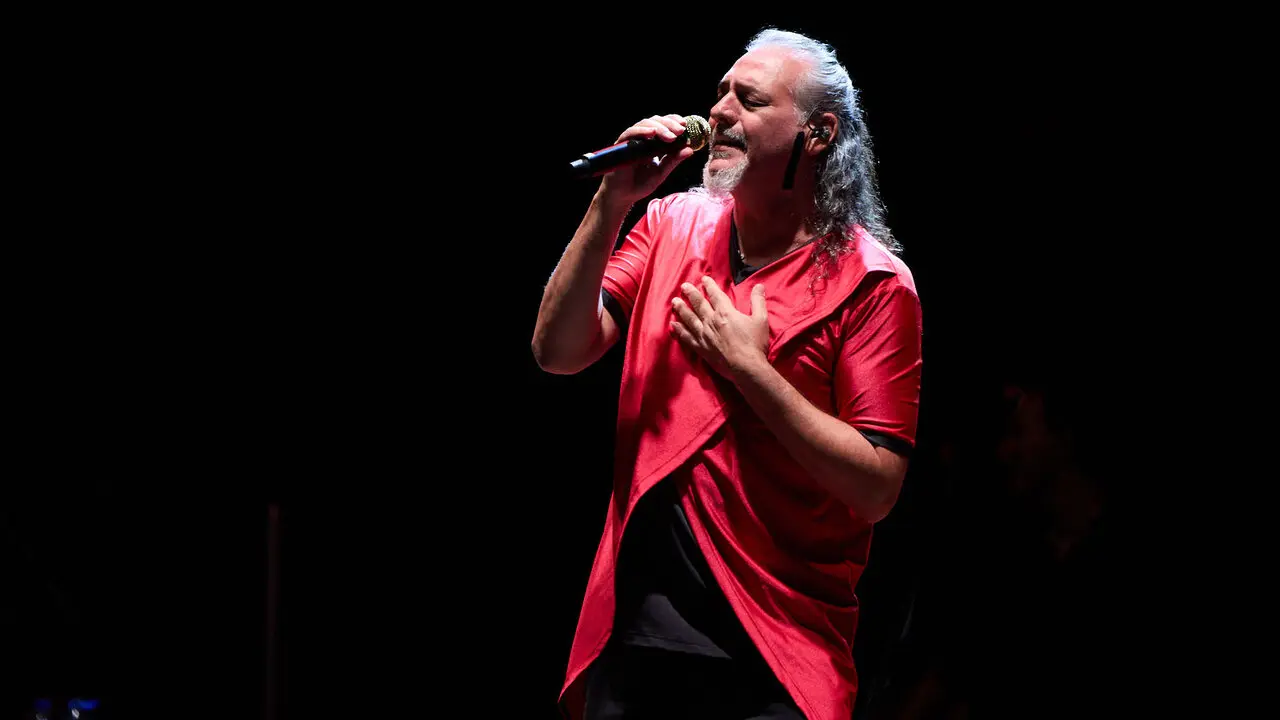 Concierto de Camela en el pabell&oacute;n Navarra Arena de Pamplona dentro de su Tour 2026 Camela + de 30. I&Ntilde;IGO ALZUGARAY