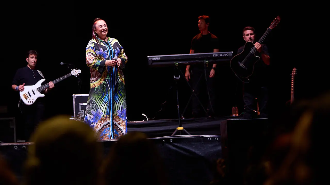 Concierto de Camela en el pabell&oacute;n Navarra Arena de Pamplona dentro de su Tour 2026 Camela + de 30. I&Ntilde;IGO ALZUGARAY