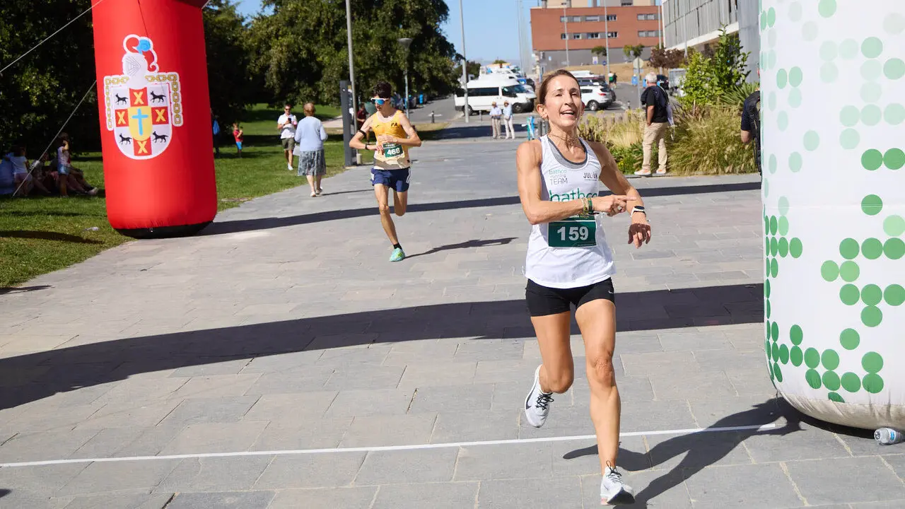 II Carrera Solidaria de la Guardia Civil de Navarra, a beneficio de Aspace, celebrada en Sarriguren. I&Ntilde;IGO ALZUGARAY