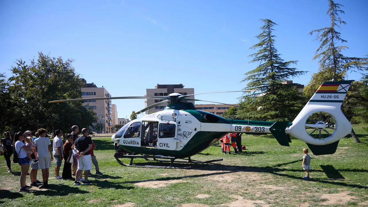 II Carrera Solidaria de la Guardia Civil de Navarra, a beneficio de Aspace, celebrada en Sarriguren. I&Ntilde;IGO ALZUGARAY