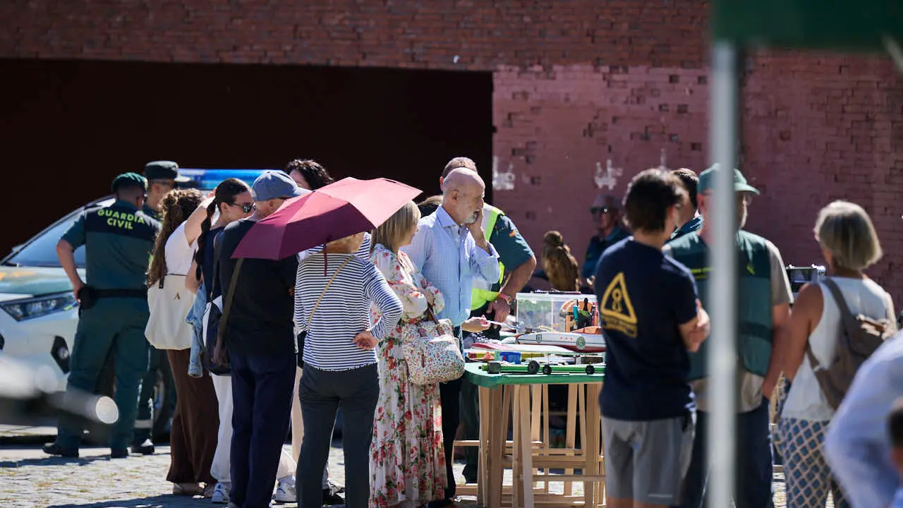 La Guardia Civil de Navarra realiza una exposici&oacute;n de medios con motivo de la festividad de la Virgen del Pilar. PABLO LASAOSA