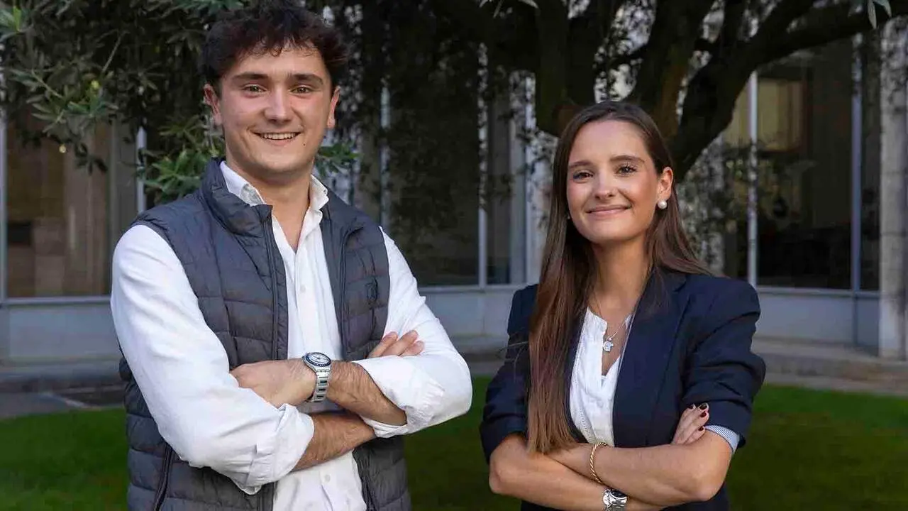 Pablo Aguinaga Latasa y Julia San Segundo Santaf&eacute;, nuevos delegados de la Universidad de Navarra.