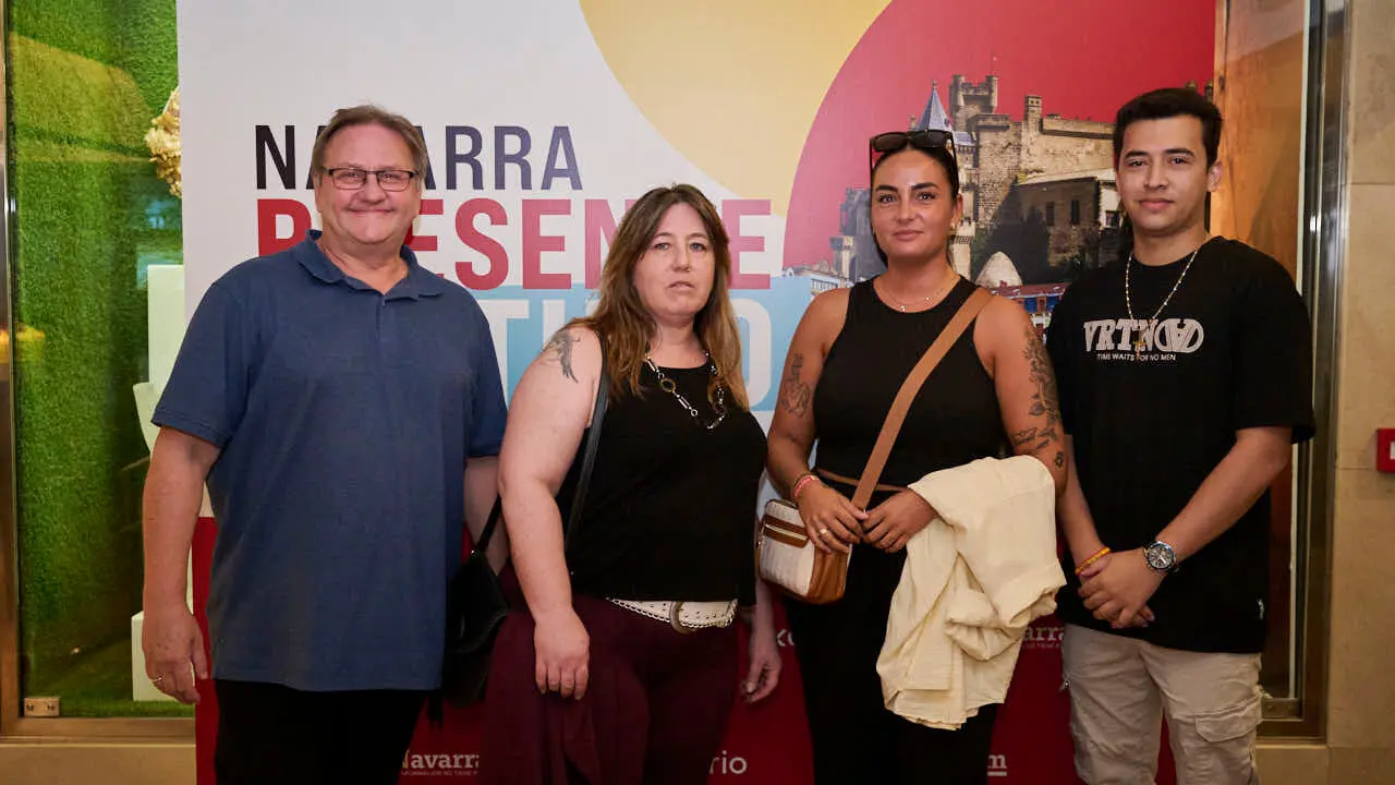 Evento 'Navarra Presente y Futuro' en el Hotel 3 Reyes de Pamplona. PABLO LASAOSA