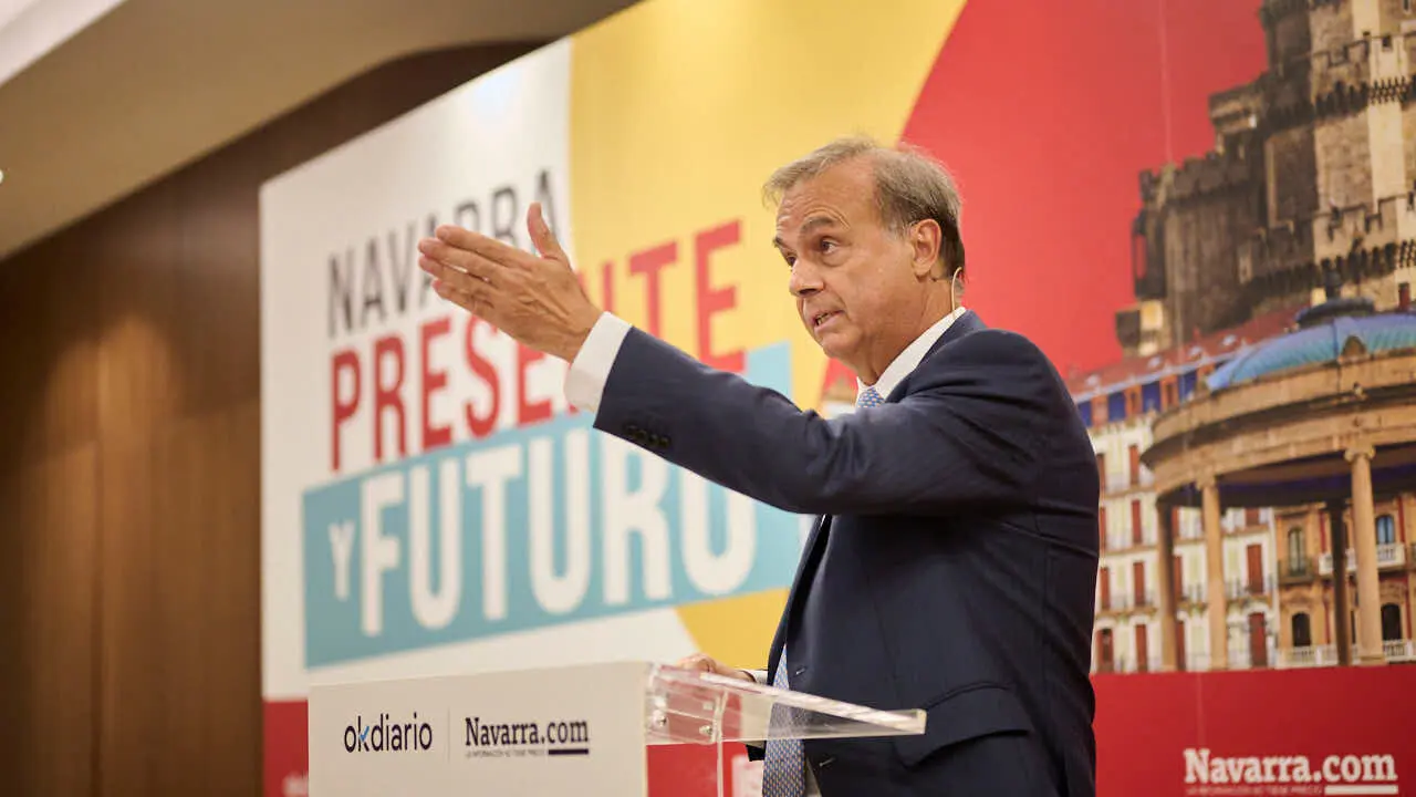 Evento 'Navarra Presente y Futuro' en el Hotel 3 Reyes de Pamplona. PABLO LASAOSA