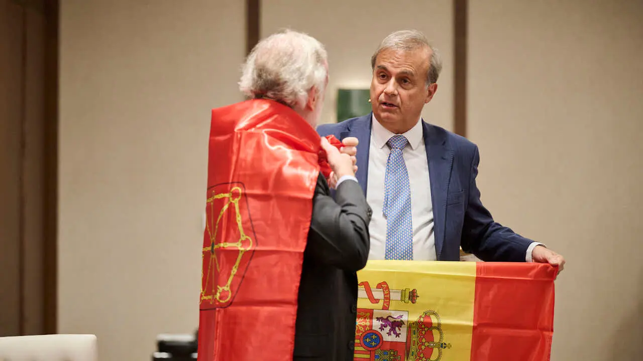 Evento 'Navarra Presente y Futuro' en el Hotel 3 Reyes de Pamplona. PABLO LASAOSA