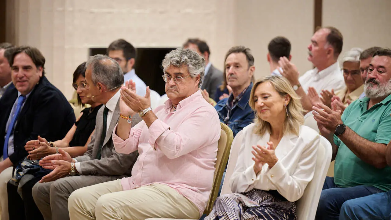 Evento 'Navarra Presente y Futuro' en el Hotel 3 Reyes de Pamplona. PABLO LASAOSA