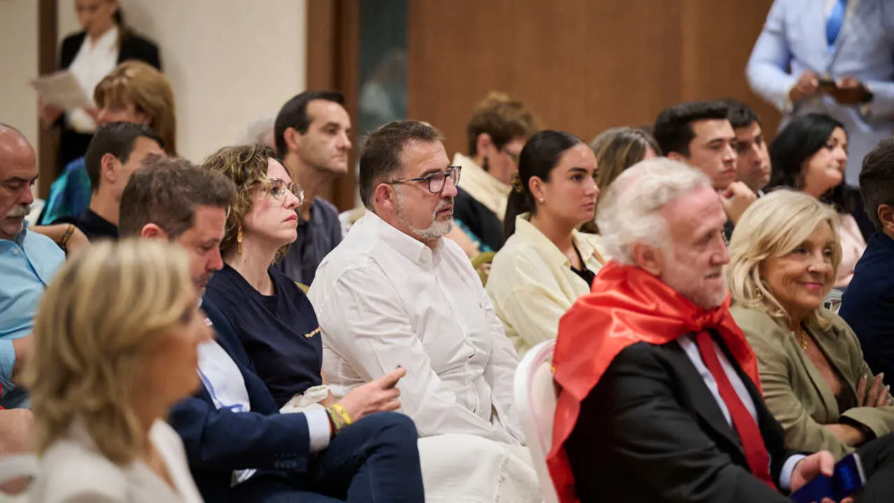 Evento 'Navarra Presente y Futuro' en el Hotel 3 Reyes de Pamplona. PABLO LASAOSA
