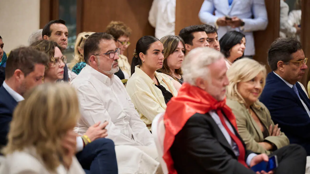 Evento 'Navarra Presente y Futuro' en el Hotel 3 Reyes de Pamplona. PABLO LASAOSA