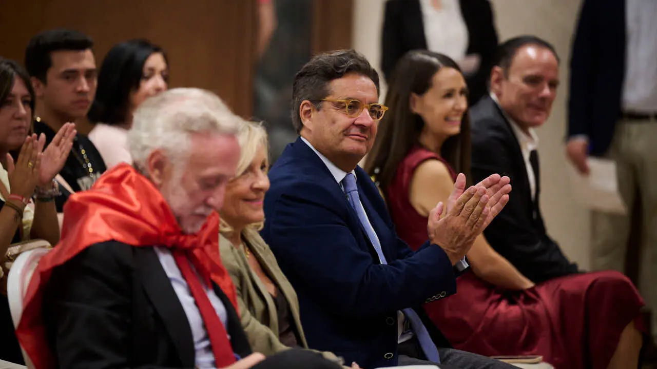 Evento 'Navarra Presente y Futuro' en el Hotel 3 Reyes de Pamplona. PABLO LASAOSA