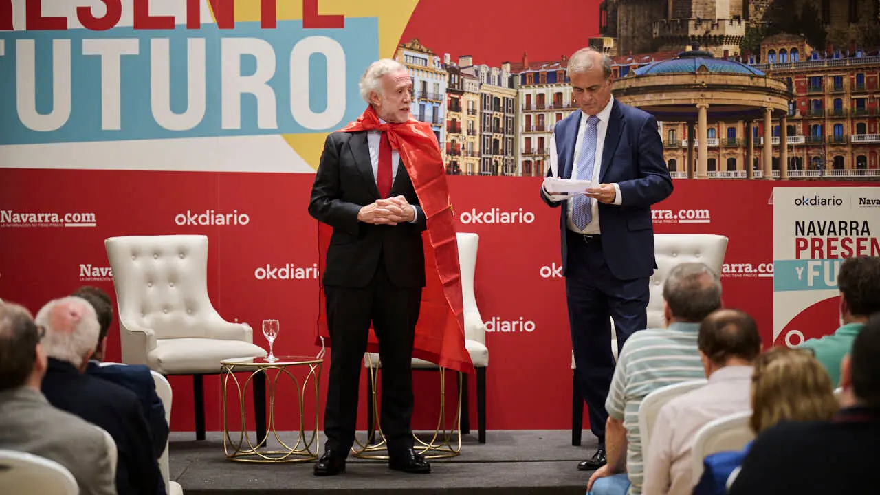 Evento 'Navarra Presente y Futuro' en el Hotel 3 Reyes de Pamplona. PABLO LASAOSA