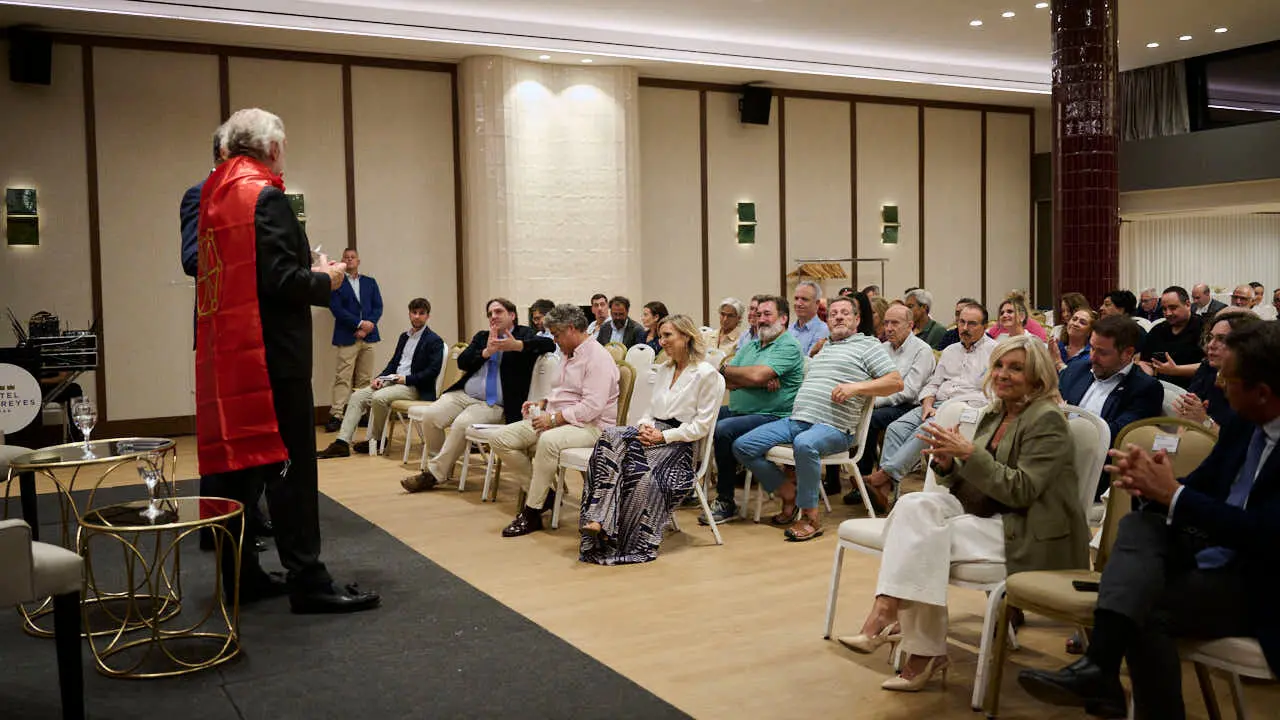 Evento 'Navarra Presente y Futuro' en el Hotel 3 Reyes de Pamplona. PABLO LASAOSA