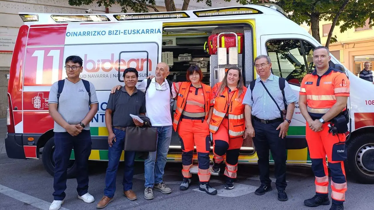 Delegaci&oacute;n boliviana en Navarra. CEDIDA