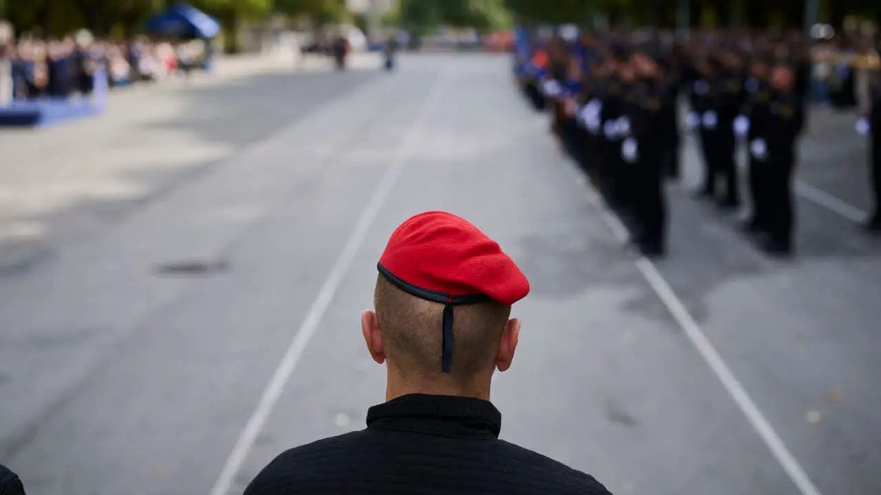 la Polic&iacute;a Nacional conmemora los Santos &Aacute;ngeles Custodios, patronos del cuerpo policial. PABLO LASAOSA