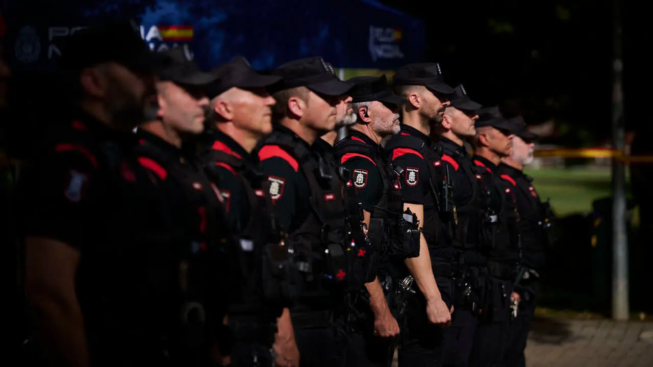 la Polic&iacute;a Nacional conmemora los Santos &Aacute;ngeles Custodios, patronos del cuerpo policial. PABLO LASAOSA