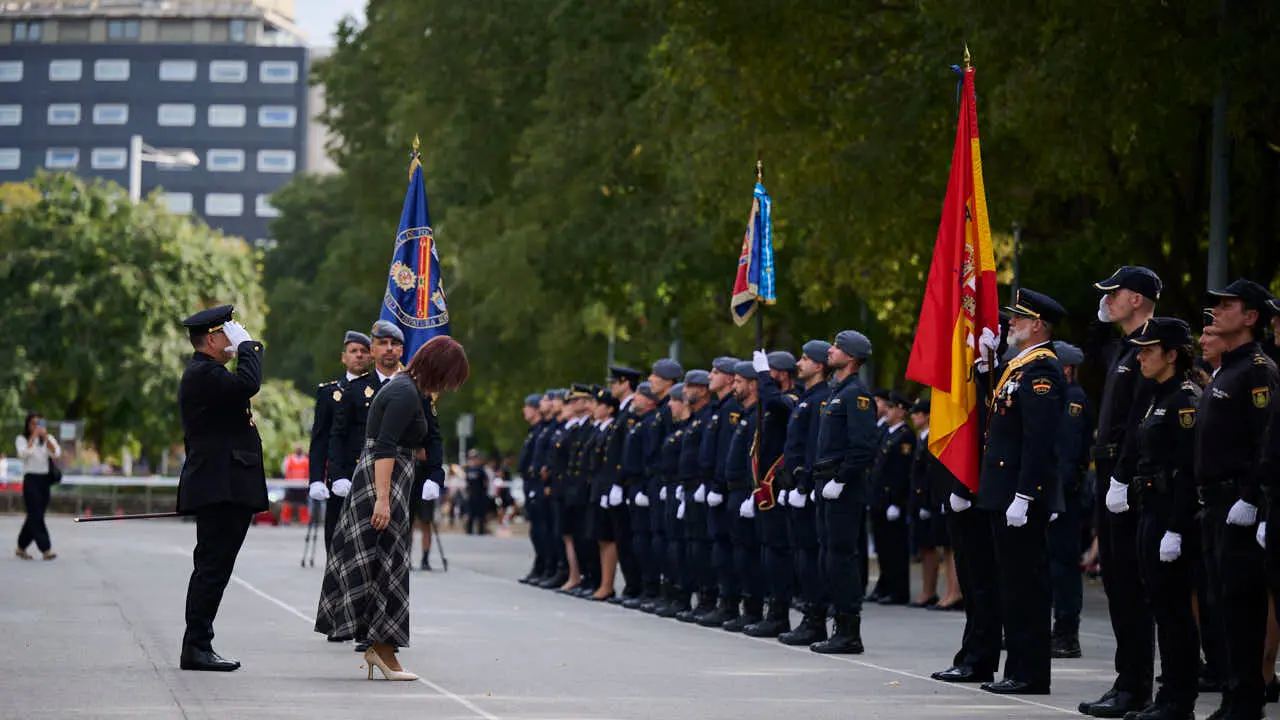 la Polic&iacute;a Nacional conmemora los Santos &Aacute;ngeles Custodios, patronos del cuerpo policial. PABLO LASAOSA