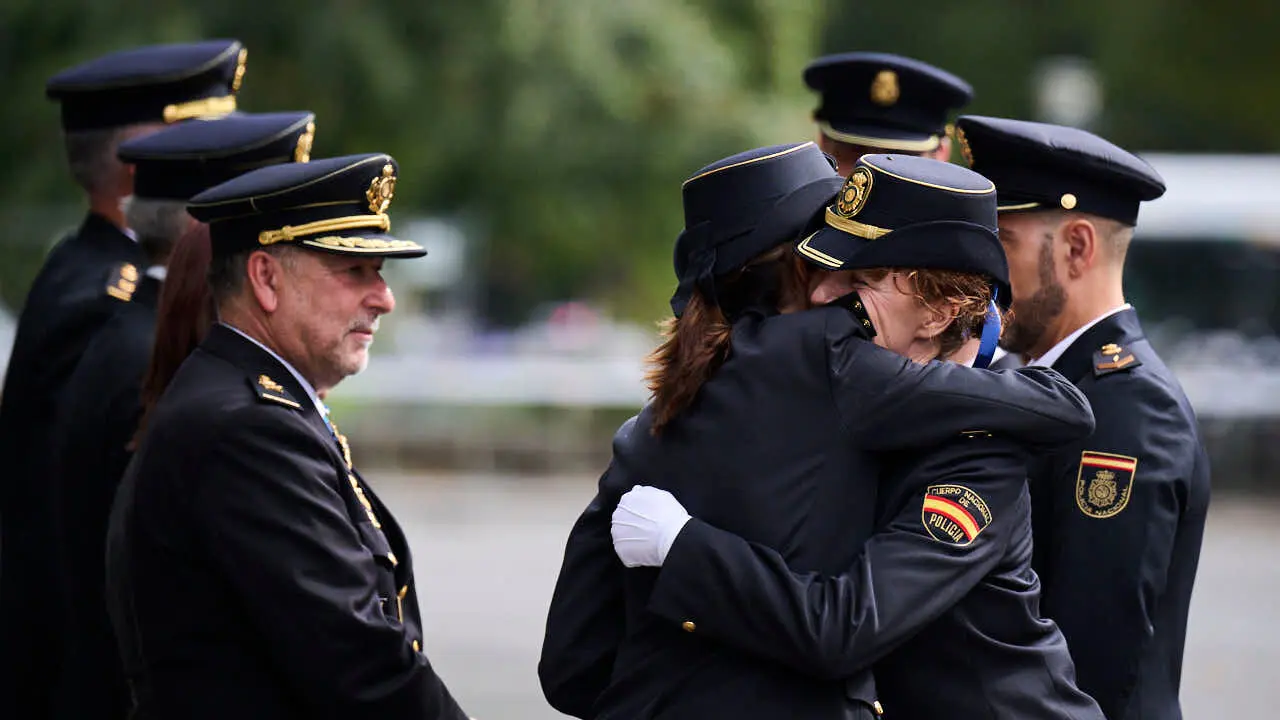 la Polic&iacute;a Nacional conmemora los Santos &Aacute;ngeles Custodios, patronos del cuerpo policial. PABLO LASAOSA