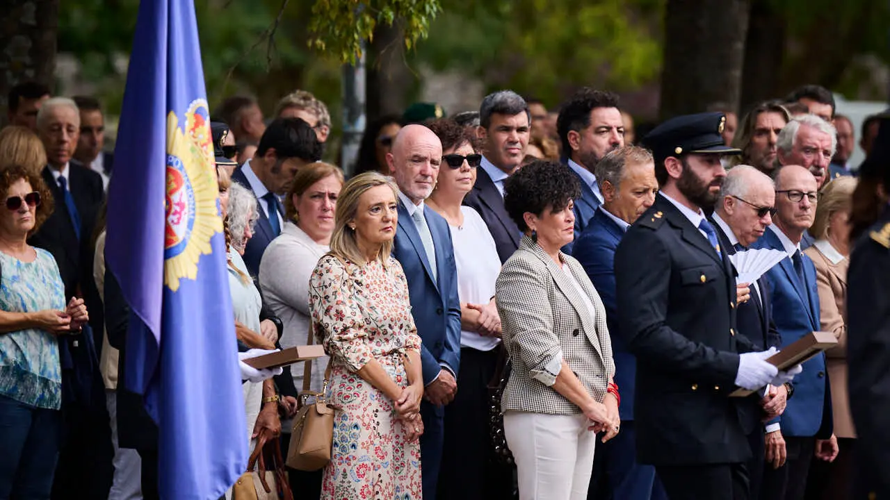 la Polic&iacute;a Nacional conmemora los Santos &Aacute;ngeles Custodios, patronos del cuerpo policial. PABLO LASAOSA