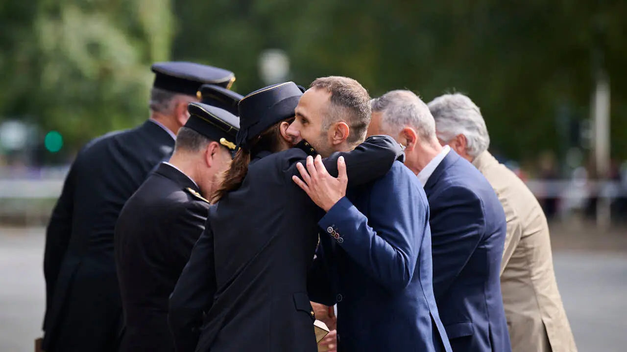 la Polic&iacute;a Nacional conmemora los Santos &Aacute;ngeles Custodios, patronos del cuerpo policial. PABLO LASAOSA