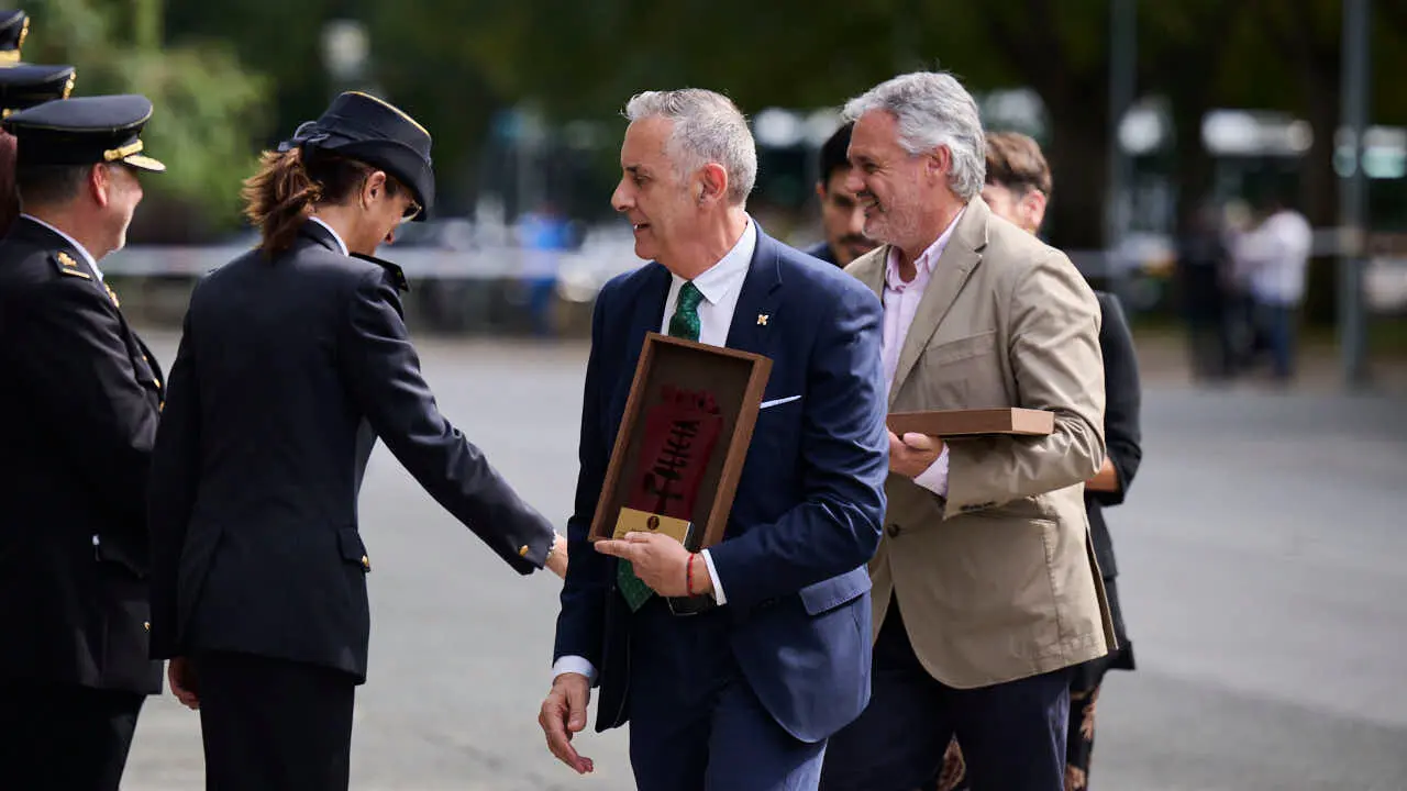 la Polic&iacute;a Nacional conmemora los Santos &Aacute;ngeles Custodios, patronos del cuerpo policial. PABLO LASAOSA