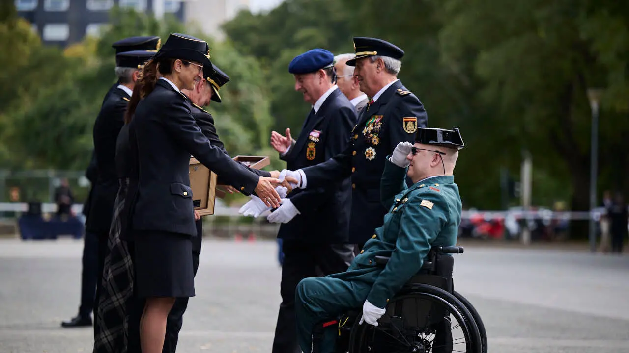 la Polic&iacute;a Nacional conmemora los Santos &Aacute;ngeles Custodios, patronos del cuerpo policial. PABLO LASAOSA
