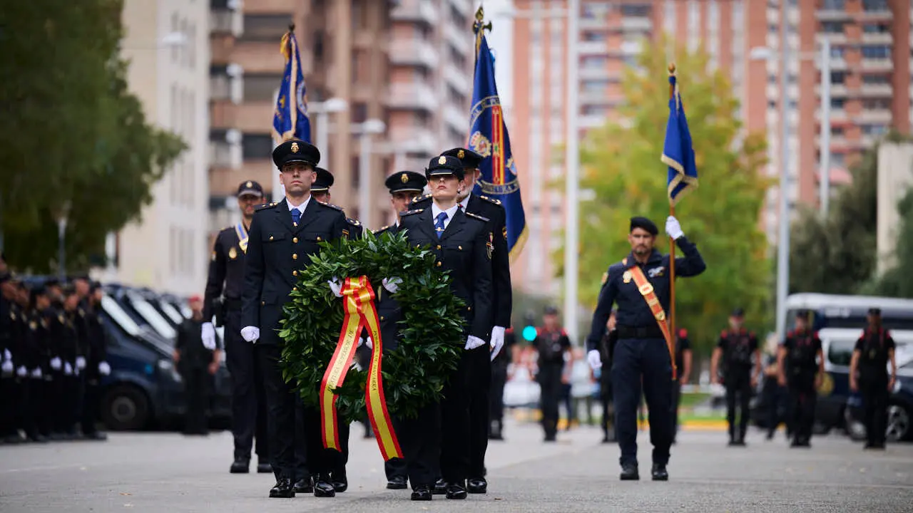 la Polic&iacute;a Nacional conmemora los Santos &Aacute;ngeles Custodios, patronos del cuerpo policial. PABLO LASAOSA
