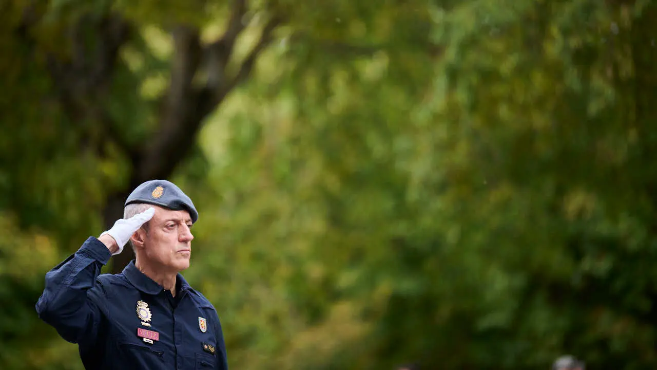 la Polic&iacute;a Nacional conmemora los Santos &Aacute;ngeles Custodios, patronos del cuerpo policial. PABLO LASAOSA