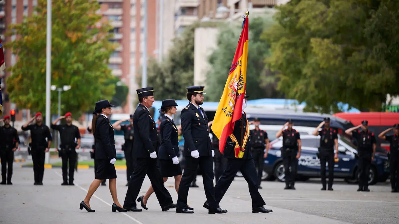 la Polic&iacute;a Nacional conmemora los Santos &Aacute;ngeles Custodios, patronos del cuerpo policial. PABLO LASAOSA