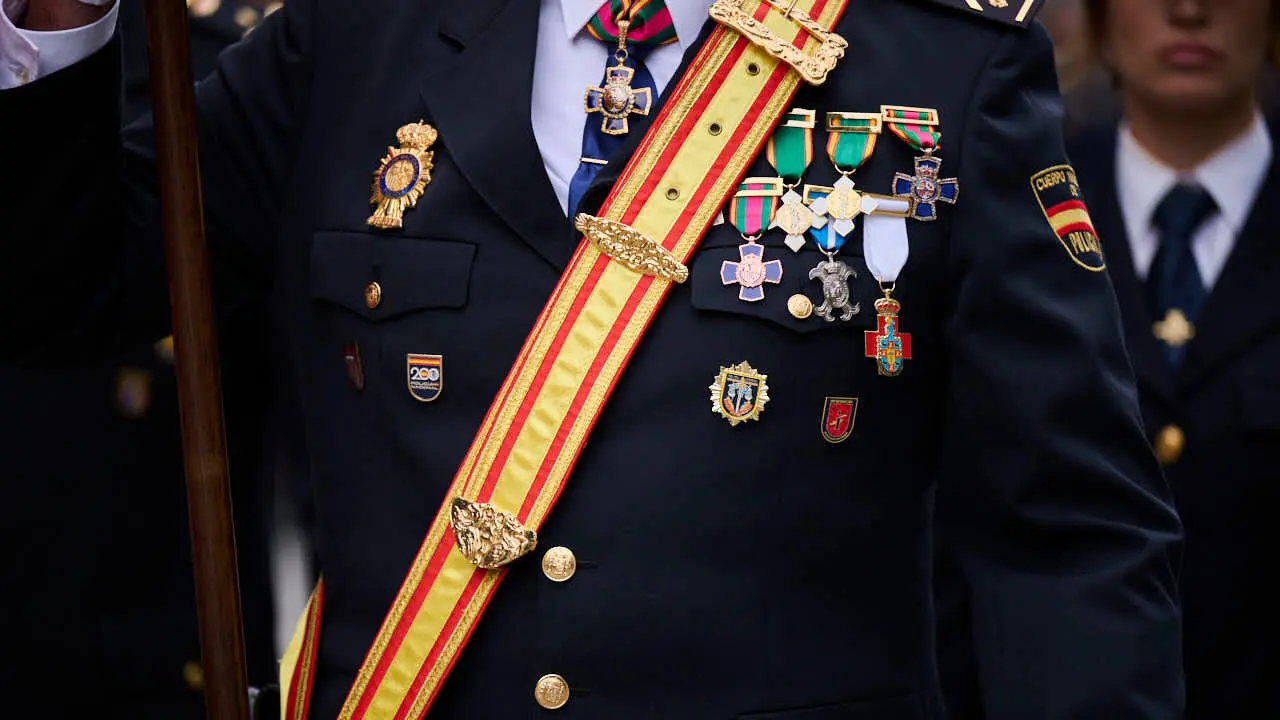 la Polic&iacute;a Nacional conmemora los Santos &Aacute;ngeles Custodios, patronos del cuerpo policial. PABLO LASAOSA