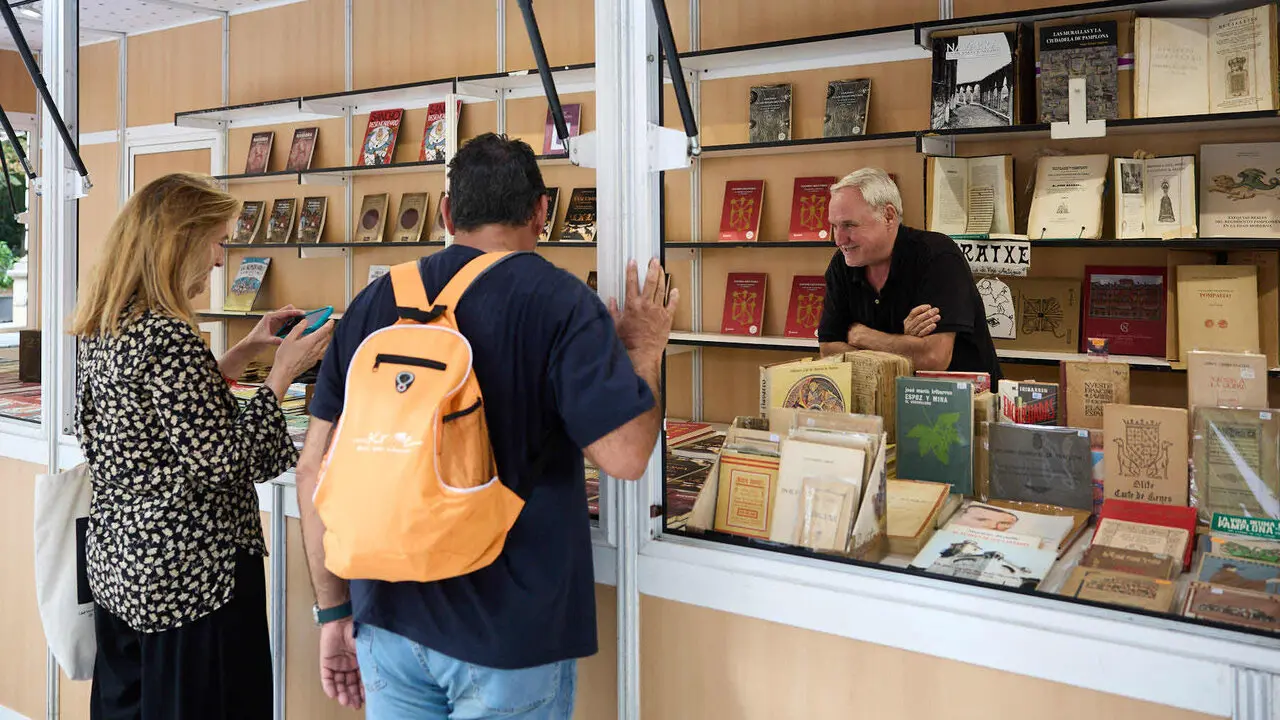 Inauguraci&oacute;n de la X Feria de la Edici&oacute;n de Navarra, en el Bosquecillo de Pamplona. I&Ntilde;IGO ALZUGARAY