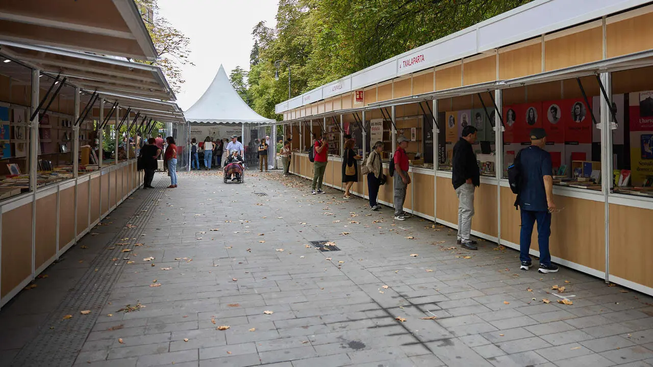 Inauguraci&oacute;n de la X Feria de la Edici&oacute;n de Navarra, en el Bosquecillo de Pamplona. I&Ntilde;IGO ALZUGARAY