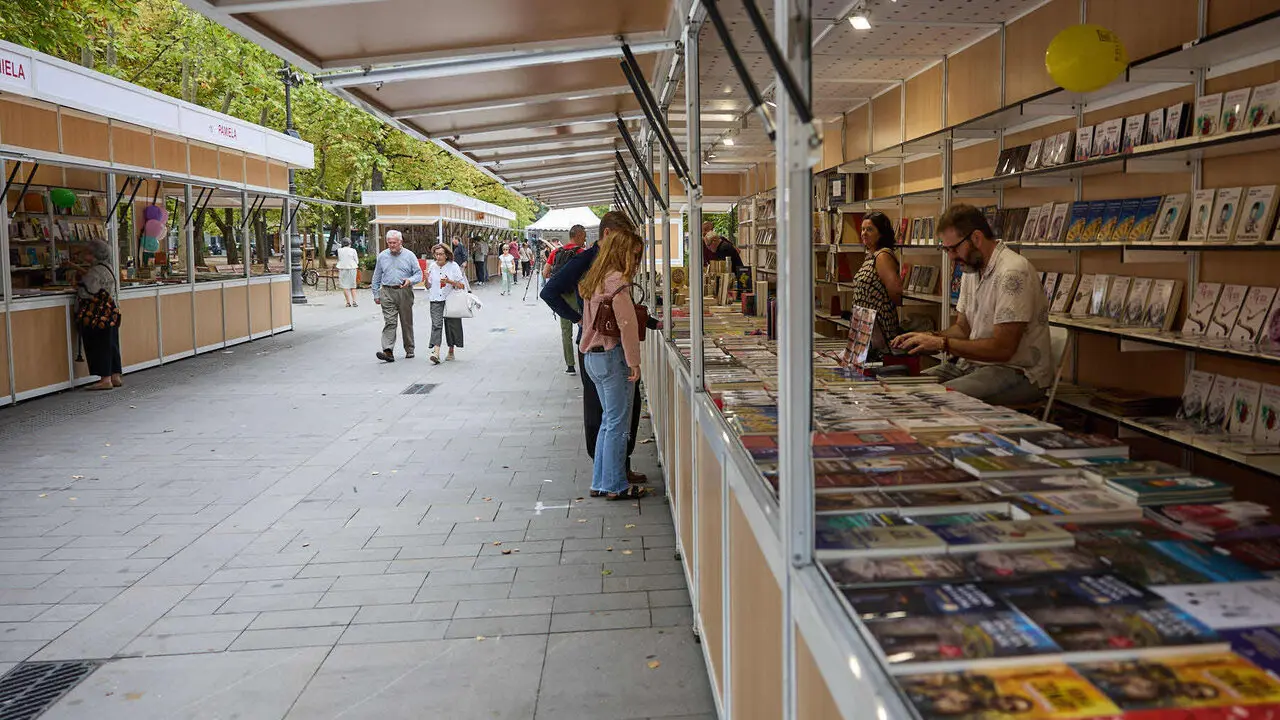 Inauguraci&oacute;n de la X Feria de la Edici&oacute;n de Navarra, en el Bosquecillo de Pamplona. I&Ntilde;IGO ALZUGARAY