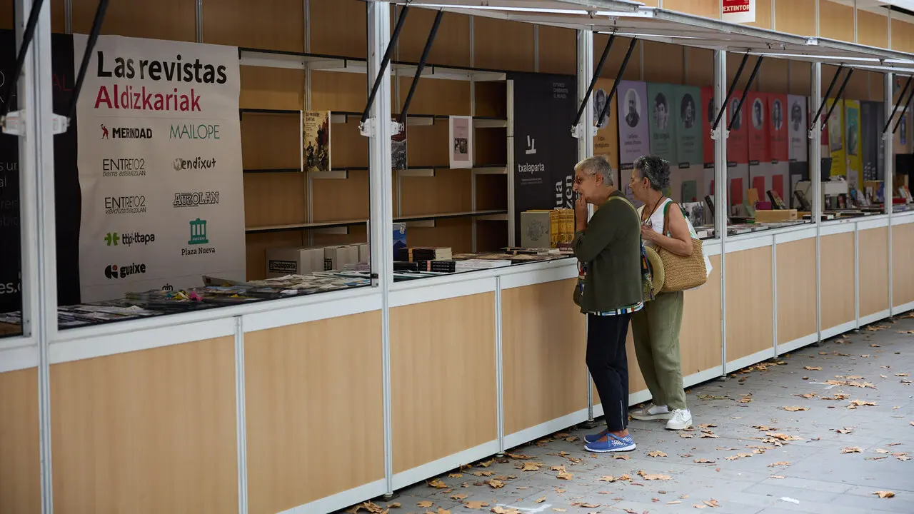 Inauguraci&oacute;n de la X Feria de la Edici&oacute;n de Navarra, en el Bosquecillo de Pamplona. I&Ntilde;IGO ALZUGARAY
