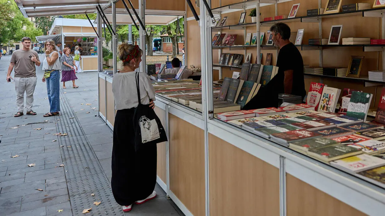 Inauguraci&oacute;n de la X Feria de la Edici&oacute;n de Navarra, en el Bosquecillo de Pamplona. I&Ntilde;IGO ALZUGARAY