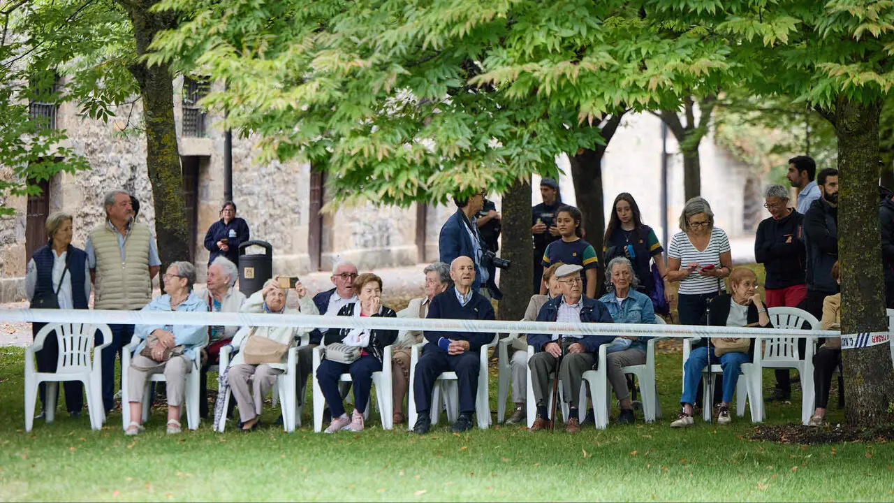 Jornada de puertas abiertas para escolares de la Polic&iacute;a Nacional en la Ciudadela de Pamplona. I&Ntilde;IGO ALZUGARAY