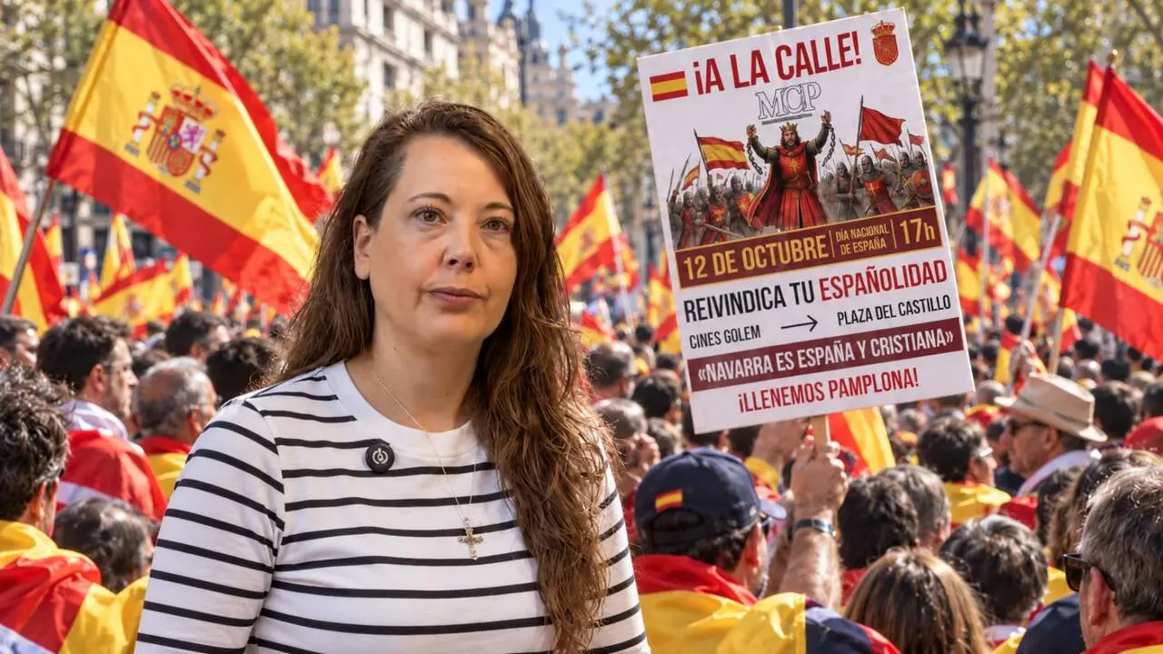 Aintzane Castillo, presidenta de Movimiento C&iacute;vico del Pueblo.